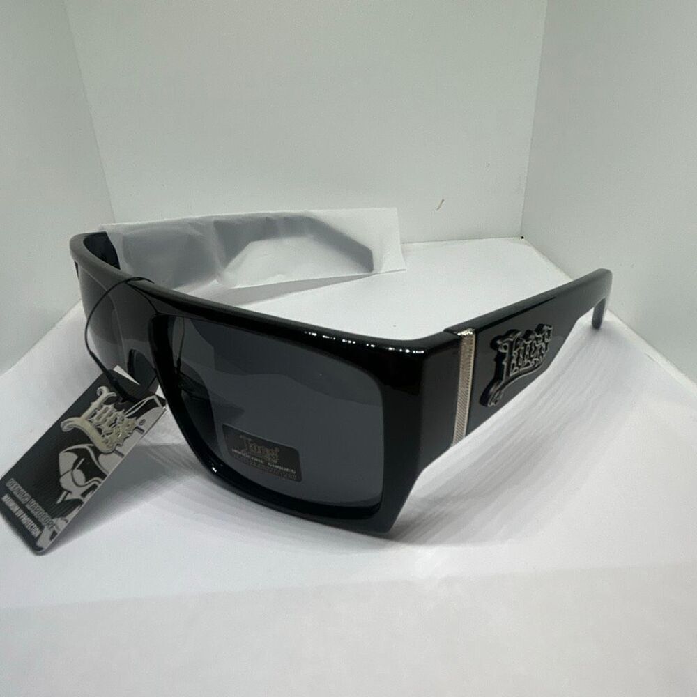 Locs Hardcore Sunglasses Bold Square Frame UV400 Street Style